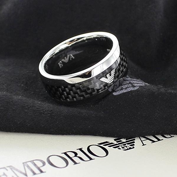 EMPORIO ARMANI アクセサリー 彼氏 旦那 ギフト 男性 メンズ リング 