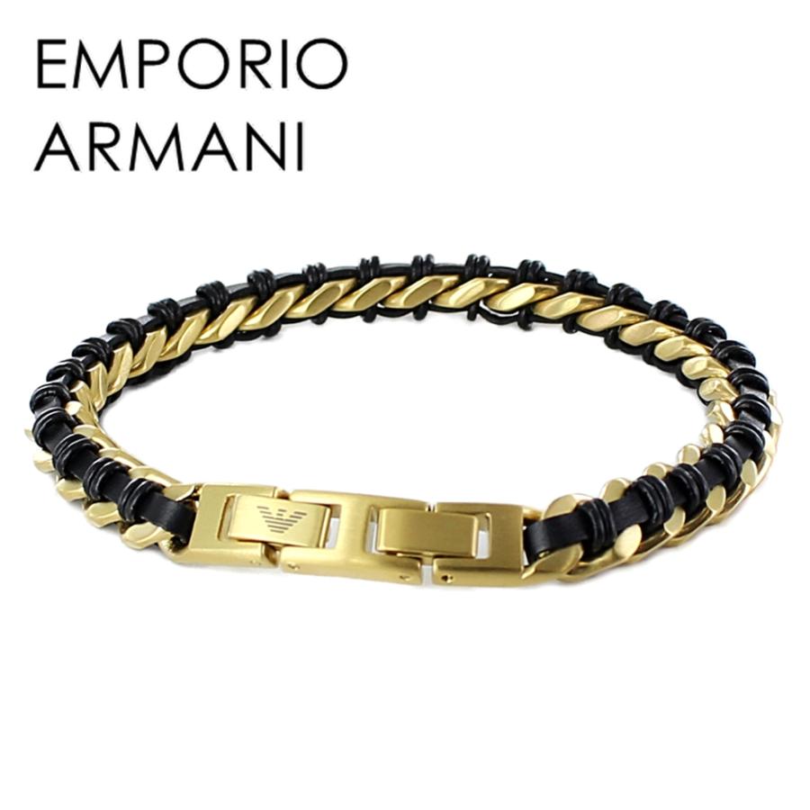 エンポリオアルマーニ 男性 22 父の日 母の日 記念日 アクセサリー ブランド シンプル ステンレス メンズ ブレスレット レザー ブレスレット 殿堂 Ahmedmostafa Us