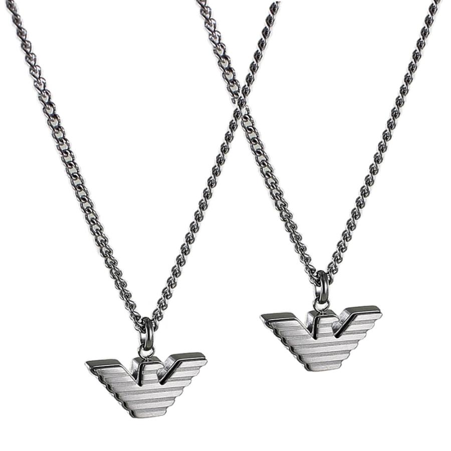 EMPORIO ARMANI ペアネックレス ステンレス 大人 ブランド EMPORIO ARMANI ペアネックレス ステンレス 大人 ブランド