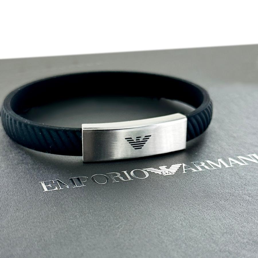 EMPORIO ARMANI エンポリオアルマーニ ラバー ブレスレット メンズ