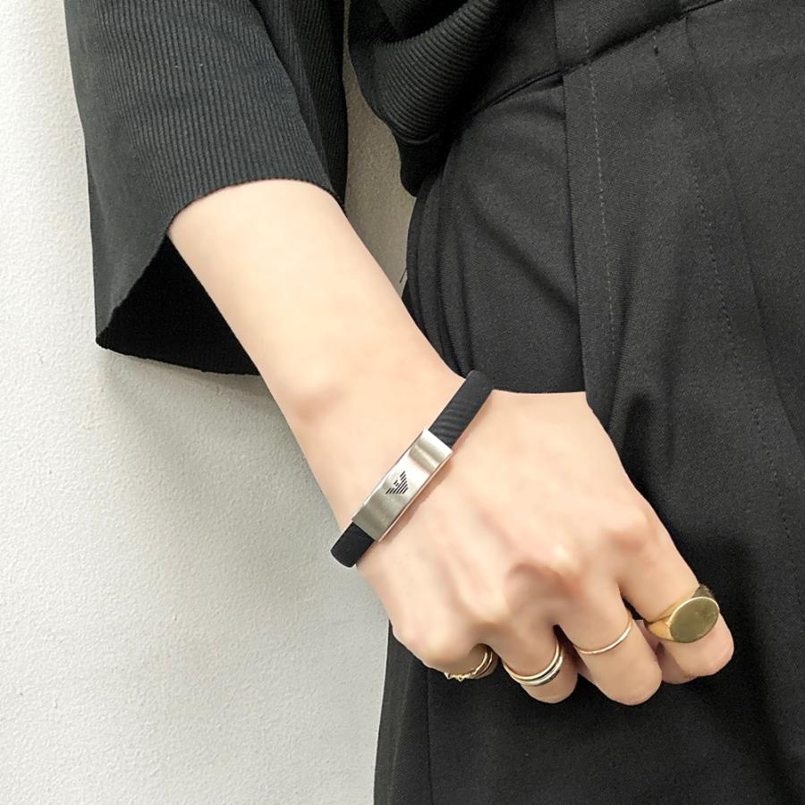 EMPORIO ARMANI エンポリオアルマーニ ラバー ブレスレット メンズ