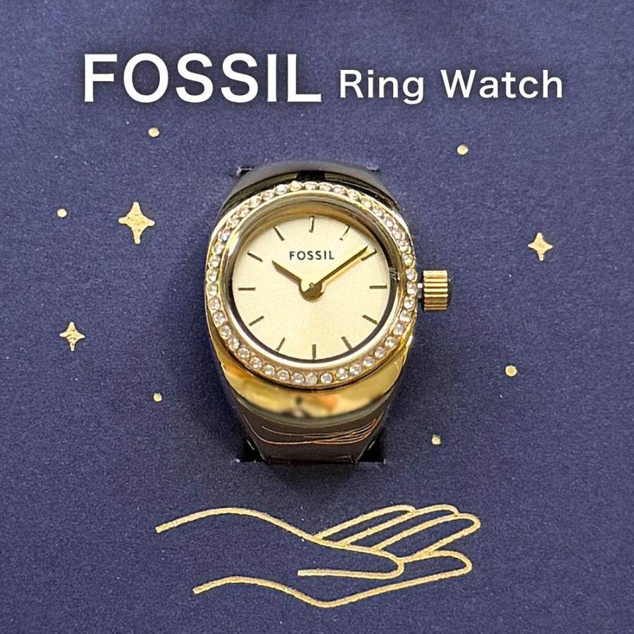 FOSSIL（フォッシル） リングウォッチ 指時計 ブランド レディース