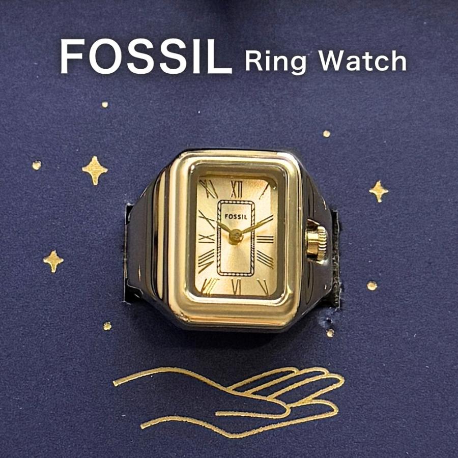 FOSSIL（フォッシル） リングウォッチ 指時計 ブランド レディース