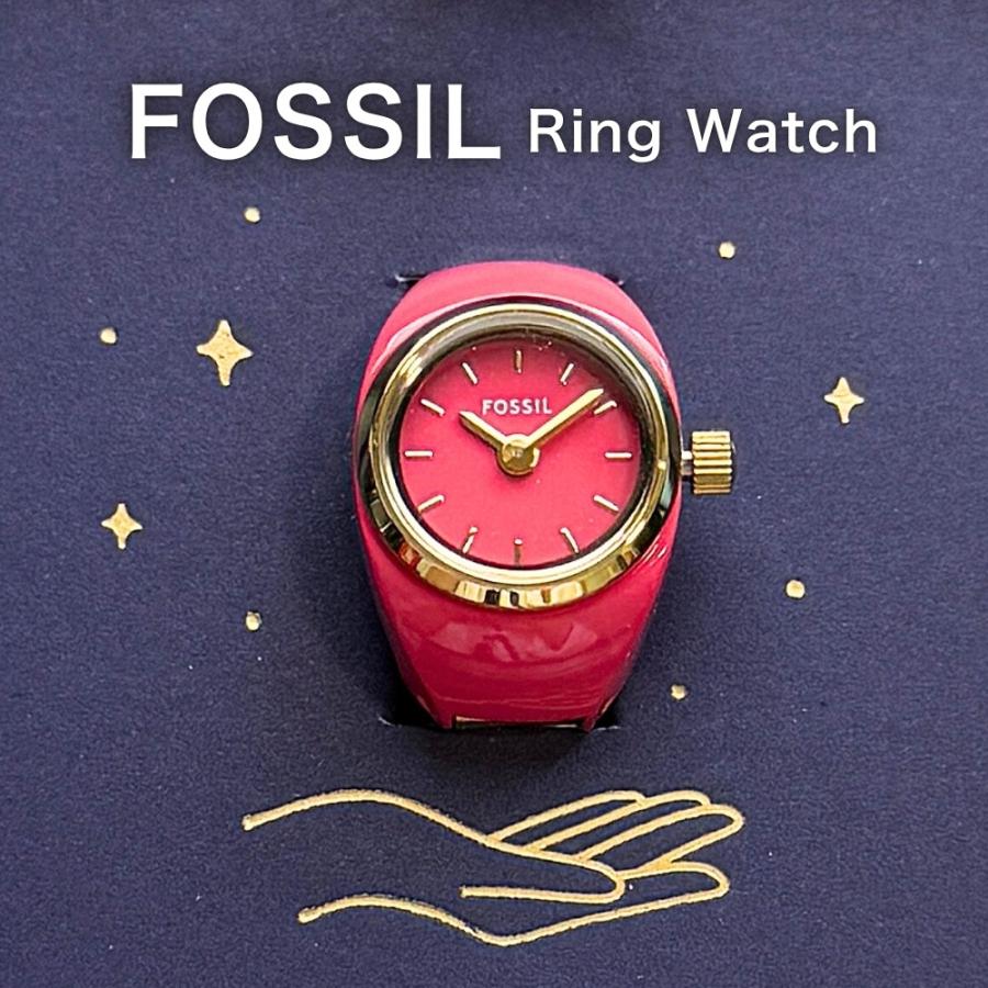FOSSIL（フォッシル） リングウォッチ 指時計 ブランド レディース
