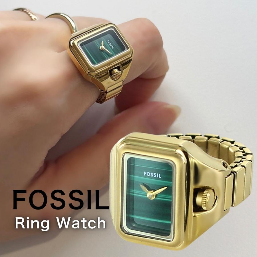 FOSSIL（フォッシル） リングウォッチ レディース フリーサイズ 伸縮