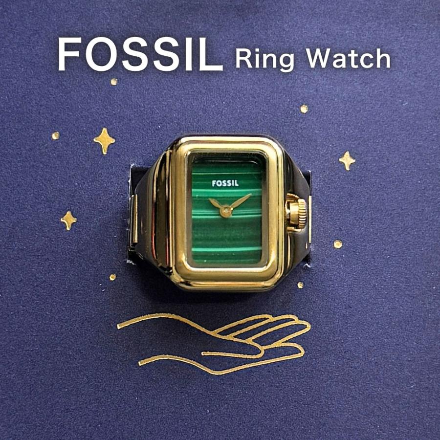 FOSSIL（フォッシル） リングウォッチ レディース フリーサイズ 伸縮