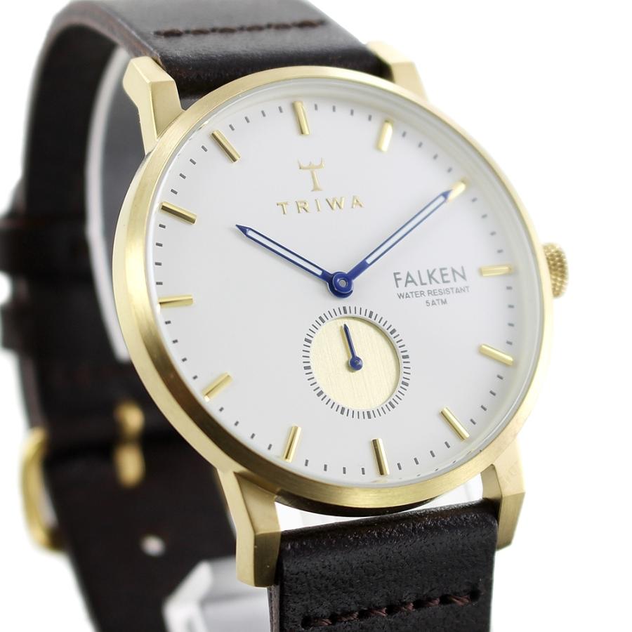 トリワ ファルケン メンズ レディース ホワイト文字盤 レザー FAST110-CL010413 腕時計 手表 プレゼント 誕生日プレゼント ランキング お祝い