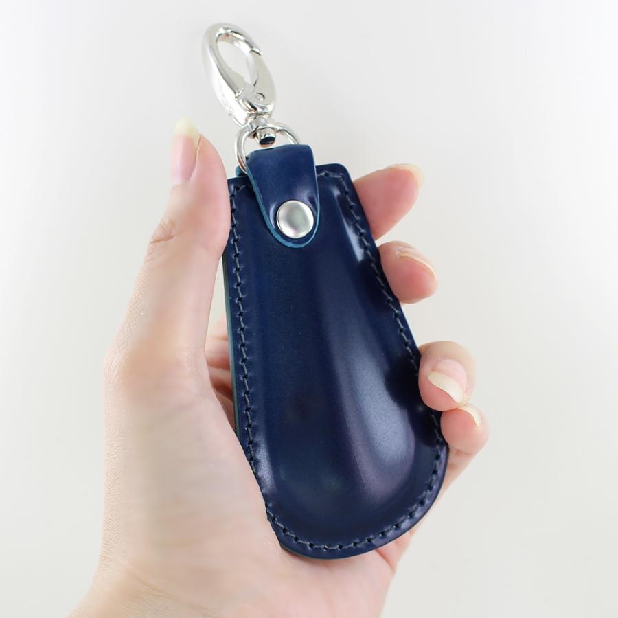 本革 靴べら 携帯 おしゃれ 日本製 シューホーン フック付