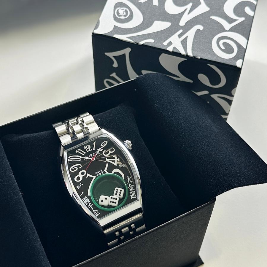 フランク三浦 腕時計 手表 メンズ キングマカオ Gamble Watch トノー型