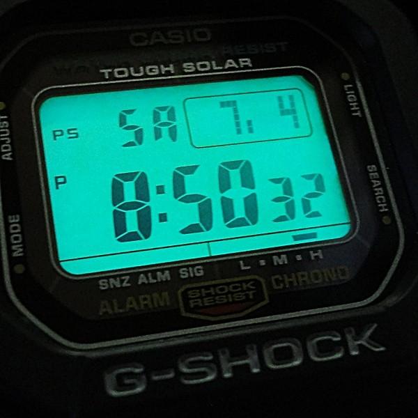 G-SHOCK カシオ Gショック メンズ ソーラー G-5600UE-1JF 腕時計 手表