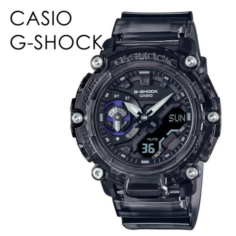 カシオ G-SHOCK ジーショック クリア ブラック スケルトン カジュアル