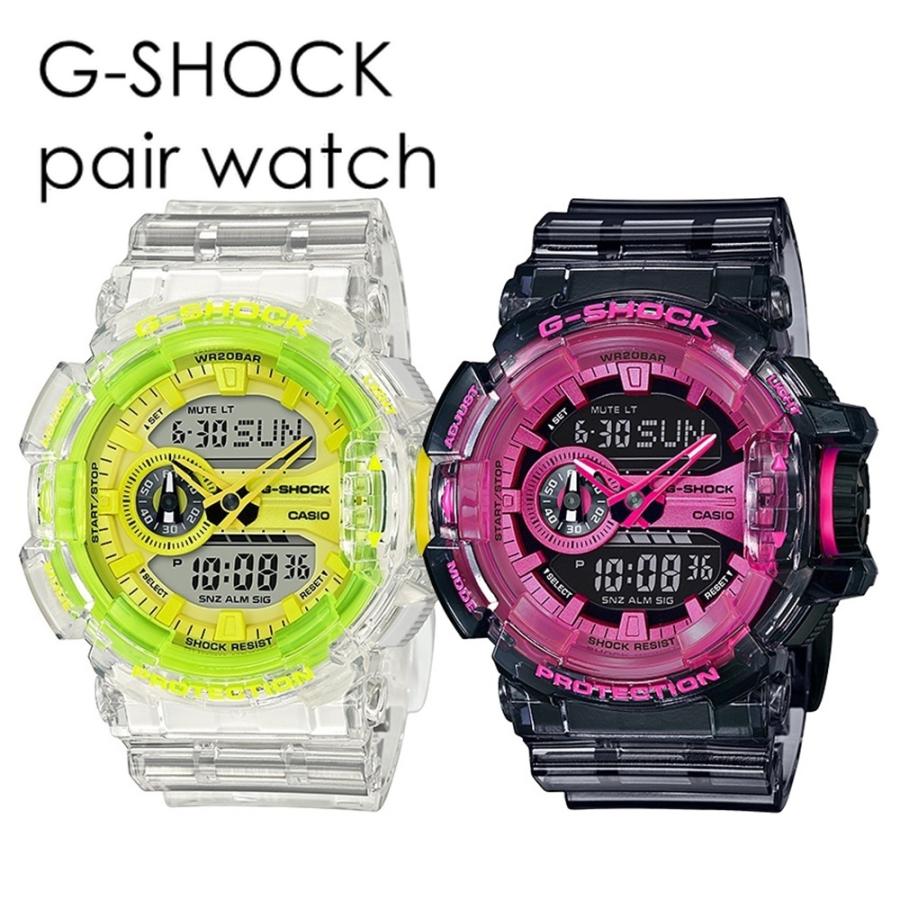 ペアウォッチ Gショック スケルトン 同じサイズ かっこいい かわいい ジーショック カシオ メンズ レディース 腕時計クリスマス プレゼント 22 Ga 400sk 1a9ga 400sk 1a4 腕時計ノップル 通販 Yahoo ショッピング