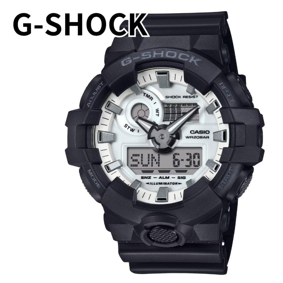 G-SHOCK カシオ Gショック メンズ 腕時計 アナデジ ブラック 20気圧 