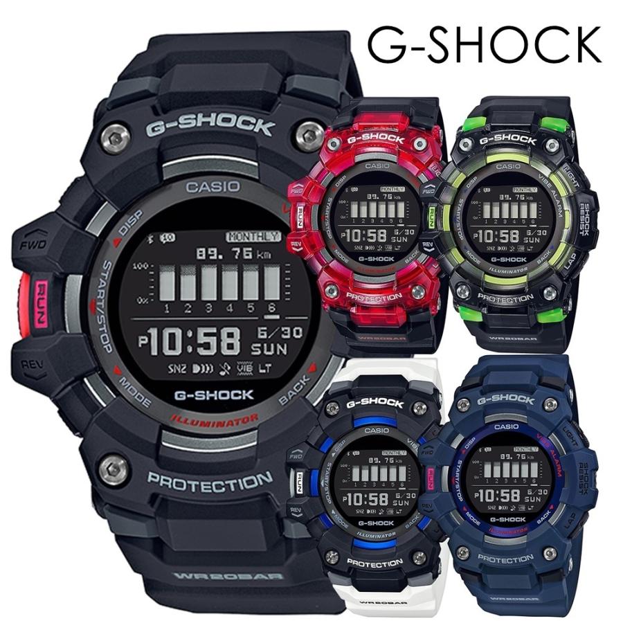 G-SHOCK G-SQUAD スマホ連動 デジタル 黒 カシオ 腕時計 G-SHOCK スマホ連携 距離計測 日常使用 Gショック ジーショック カシオ