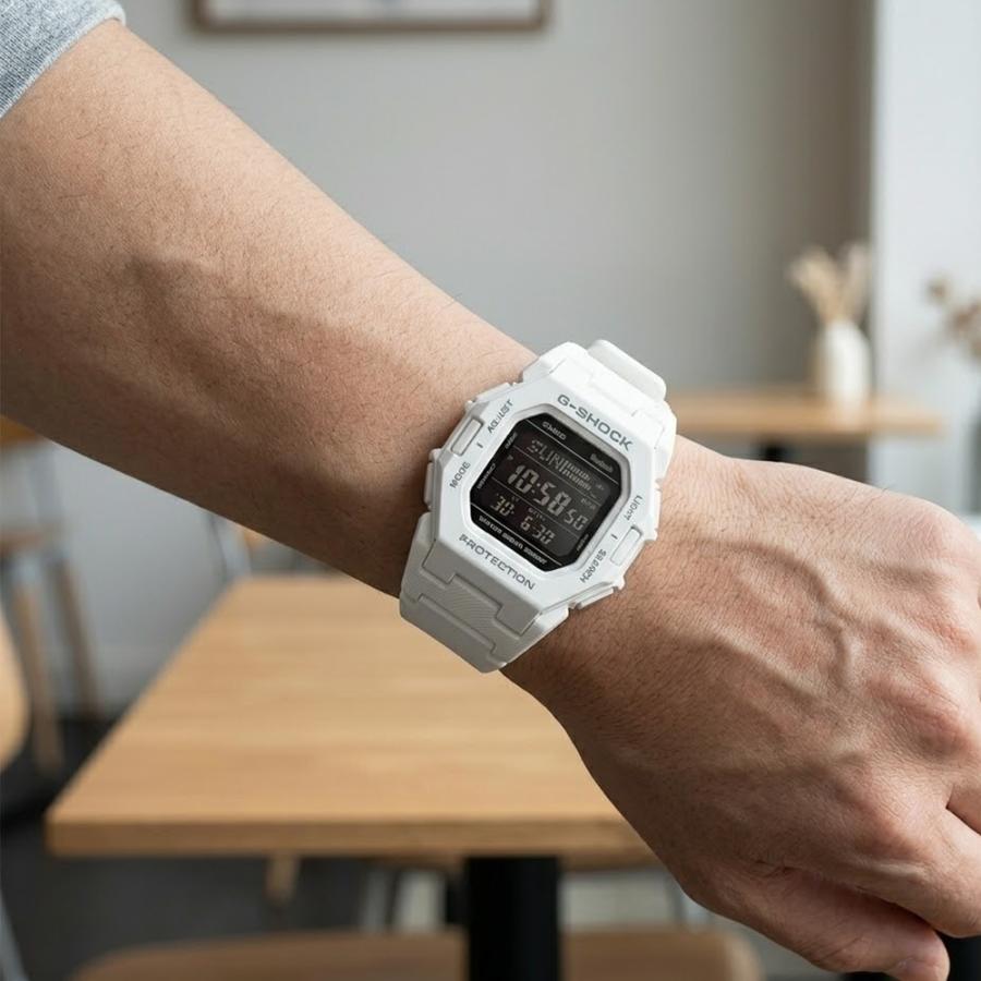 G-SHOCK Bluetooth 歩数計付き メンズ 腕時計 CASIO 薄型 スマホ連携