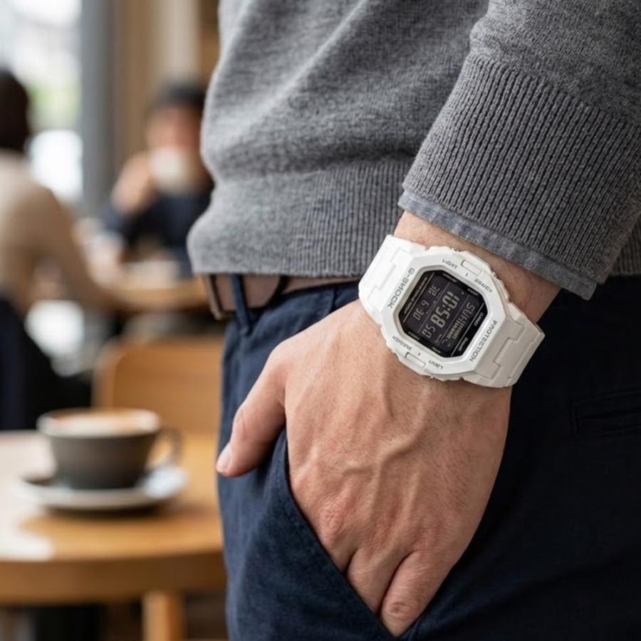 G-SHOCK Bluetooth 歩数計付き メンズ 腕時計 CASIO 薄型 スマホ連携