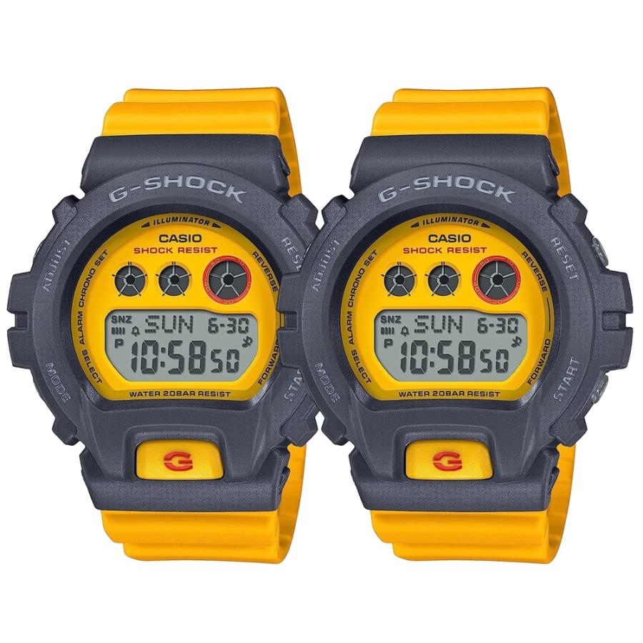 G-SHOCK ペアウォッチ カシオ Gショック レトロ イエロー グレー G-SHOCK ペアウォッチ カシオ Gショック レトロ イエロー グレー
