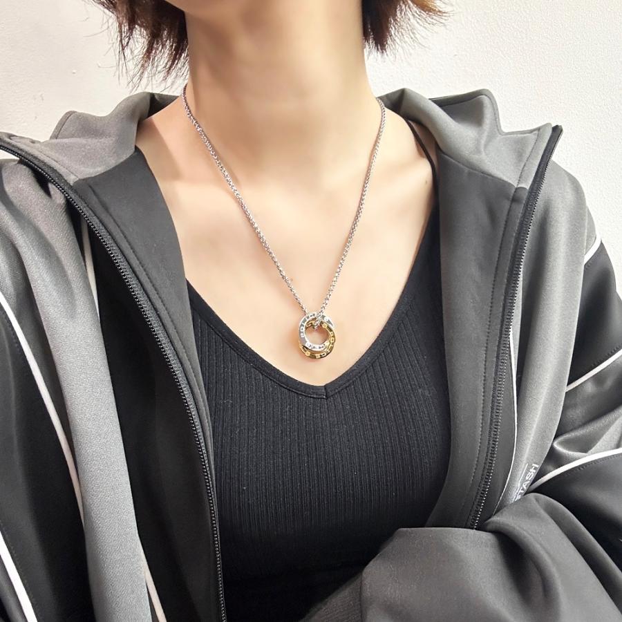 POLICE（ポリス） 正規品 ショッパー付き ネックレス リング サークル 