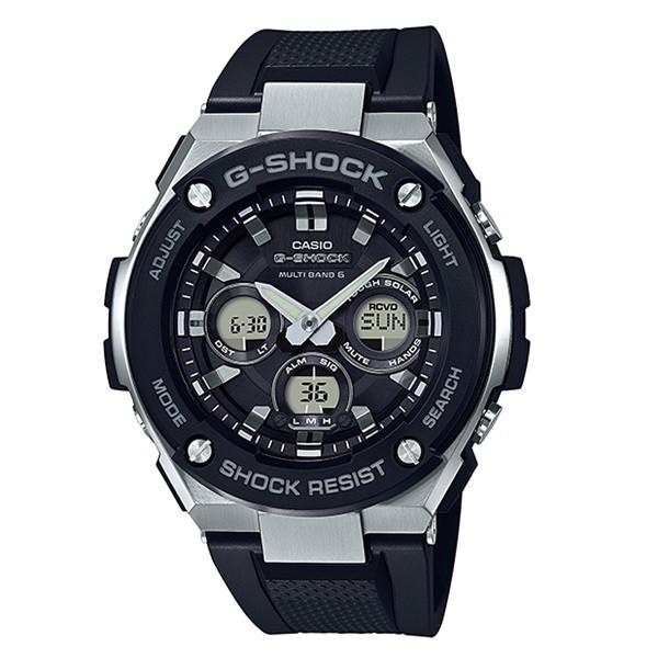 チプカシ付き 正規 カシオ Gショック G-STEEL タフソーラー GST-W300-1AJF クリスマス プレゼント