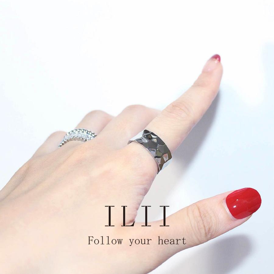 イリー 指輪 レディース ステンレス リング おしゃれ 重ね付け