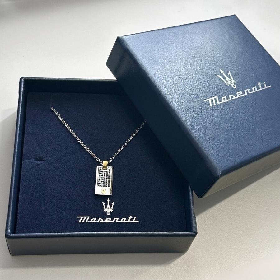 正規品 ショッパー付き マセラティ ネックレス ステンレス メンズ レディース ギフト 爆買 成人 卒業 入学_6