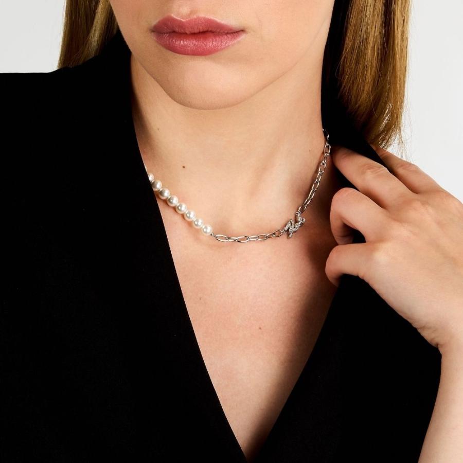 カールラガーフェルド　パールネックレス　Karl Lagerfeld KARL LAGERFELD（カール・ラガーフェルド） 正規品 ネックレス パール