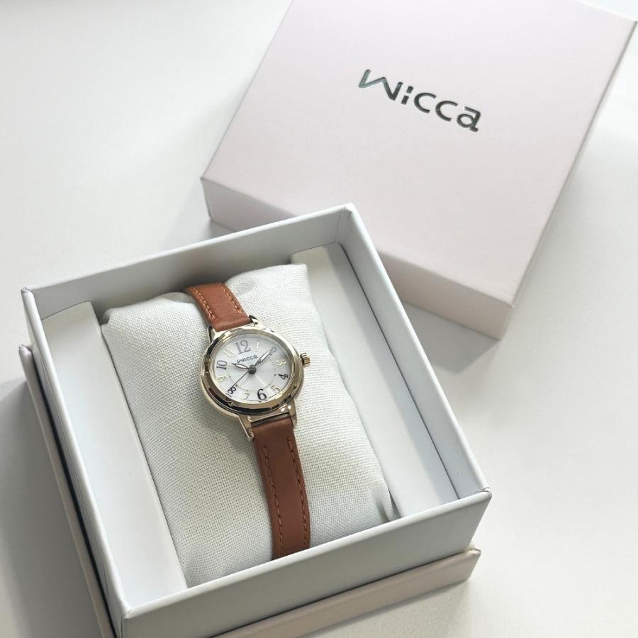 wicca（ウィッカ） 正規品 シチズン ソーラー腕時計 レディース 仕事用