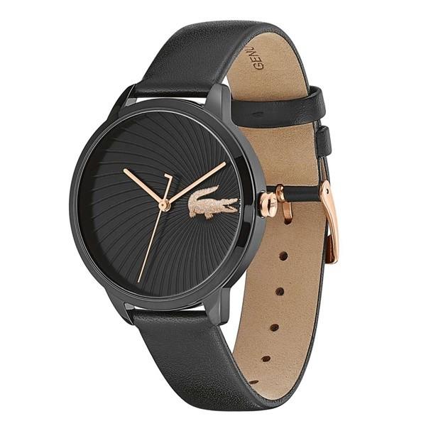 21新作モデル Lacoste ラコステ メンズ レディース 男女兼用 ペア使いok ブラック ローズゴールド レザーウォッチ あすつく 腕時計 代引不可 Www Skylanceronline Com