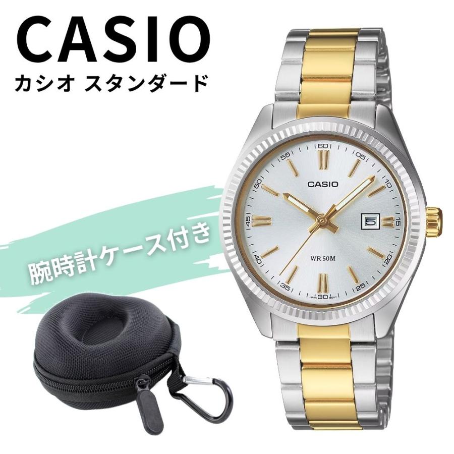 CASIO（カシオ） レディース 腕時計 海外モデル メタルベルト アナログ