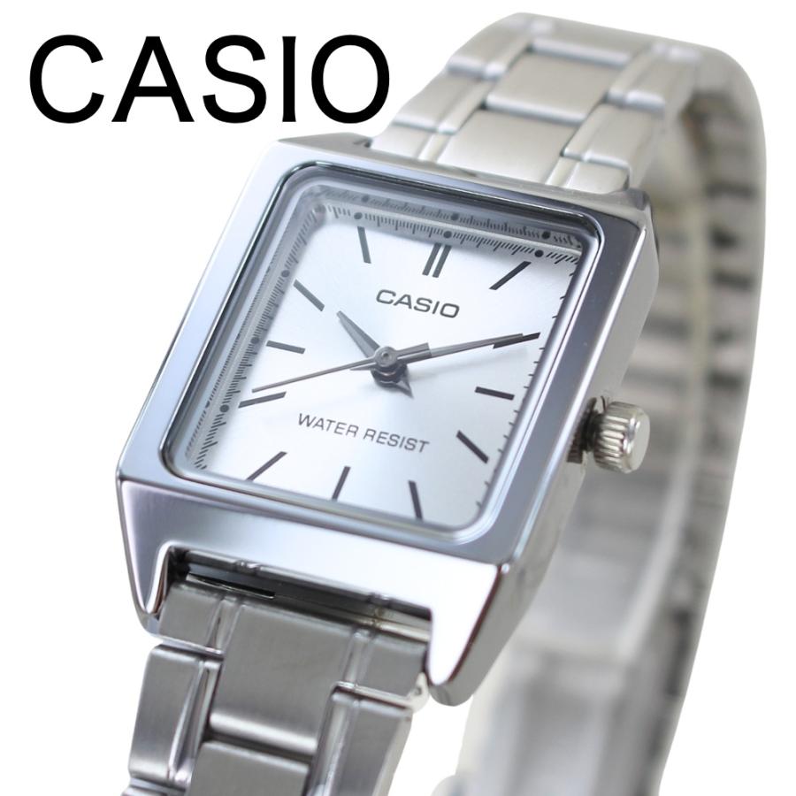 CASIO（カシオ） 腕時計 レディース 収納ケース付き チプカシ スクエア