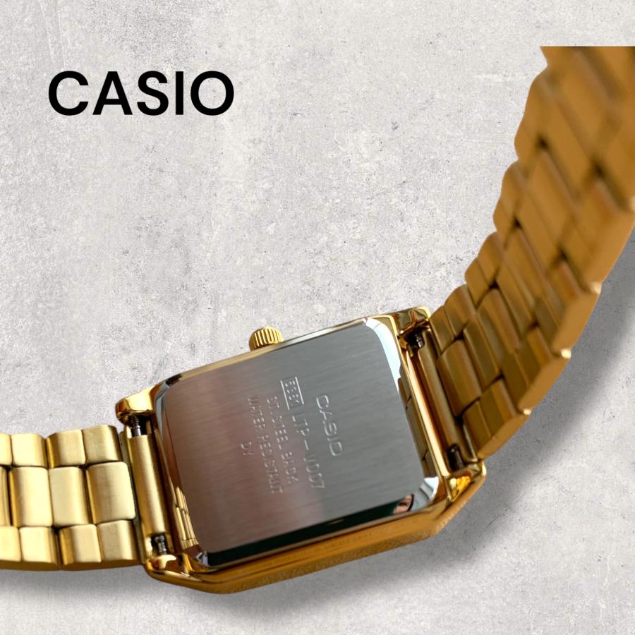 CASIO（カシオ） 腕時計 レディース 収納ケース付き チプカシ スクエア