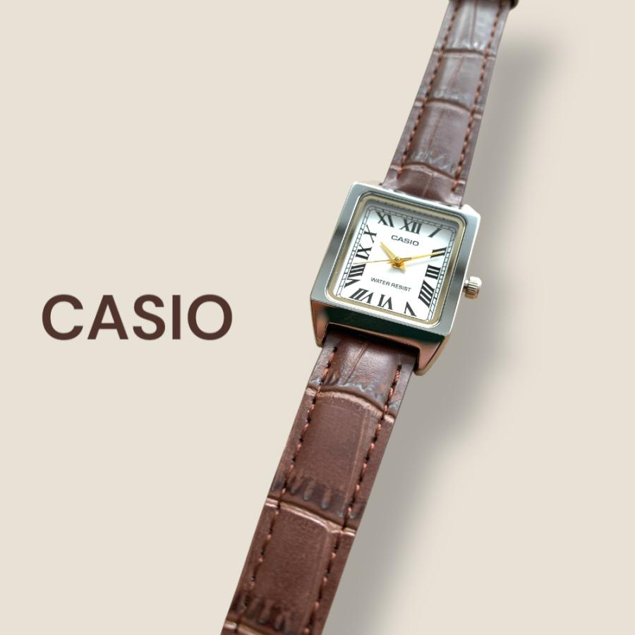 CASIO（カシオ） 腕時計 レディース 収納ケース付き チプカシ スクエア