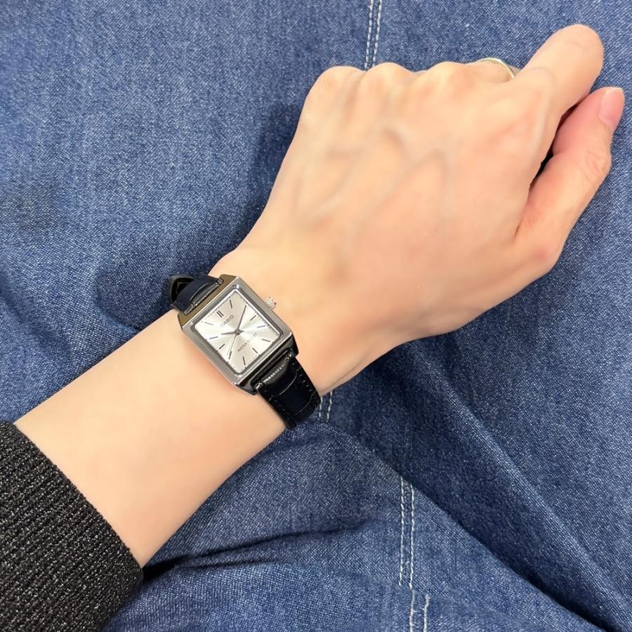 CASIO（カシオ） 腕時計 レディース 収納ケース付き チプカシ スクエア