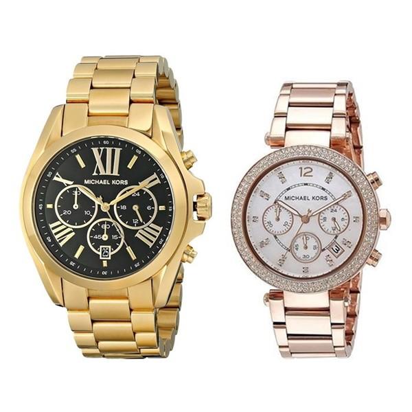 50 Off 限定特価 ペア収納箱つき マイケルコース ペアウォッチ 大人のクロノグラフ ゴールド 黒 かわいい ピンクゴールド シェル Mk5739mk5491 あすつく 腕時計 楽天 Www Gettoknowmontco Com