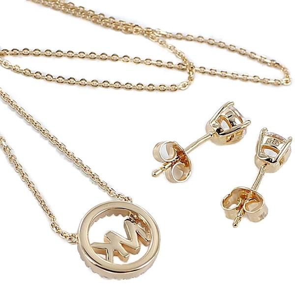 マイケルコース　ネックレス、ピアス2点セット　　新品 MICHAEL KORS - MICHAEL KORS マイケルコース ハート ネックレス