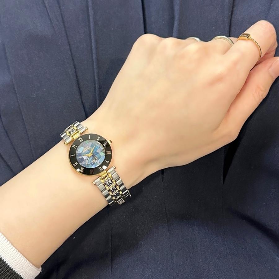 モントレス 腕時計 手表 レディース 天然石 オパール 時計 小さめ 結婚