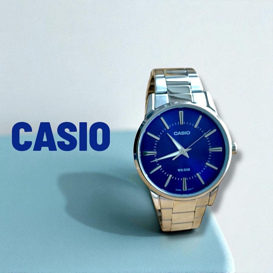 CASIO（カシオ） 海外モデル 腕時計 メンズ アナログ 文字盤 青