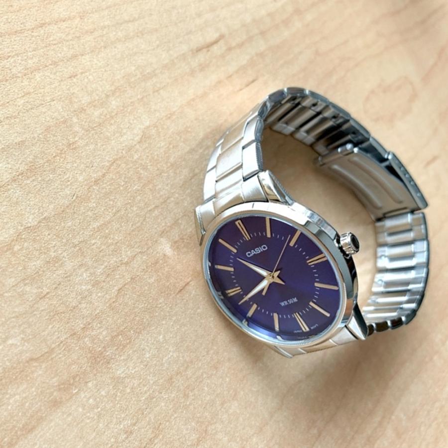 CASIO（カシオ） 海外モデル 腕時計 メンズ アナログ 文字盤 青