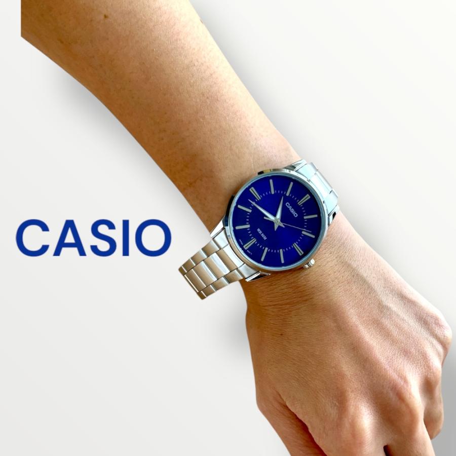 CASIO（カシオ） 海外モデル 腕時計 メンズ アナログ 文字盤 青