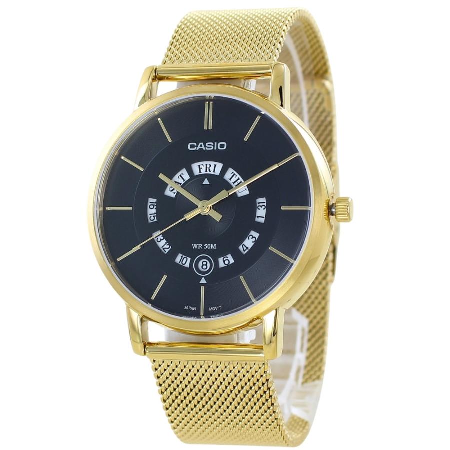 CASIO（カシオ） 腕時計 メンズ アナログ メッシュベルト ゴールド