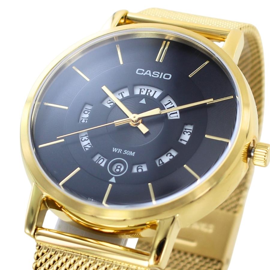 CASIO（カシオ） 腕時計 メンズ アナログ メッシュベルト ゴールド