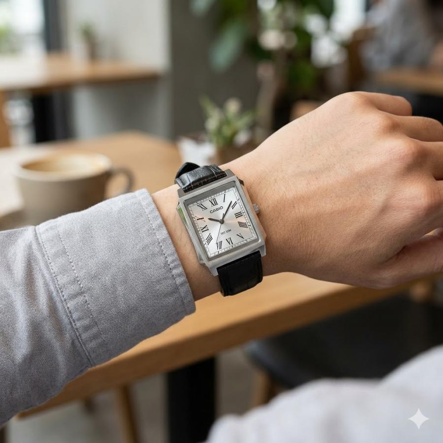 CASIO（カシオ） チプカシ 腕時計 メンズ スクエア 海外モデル