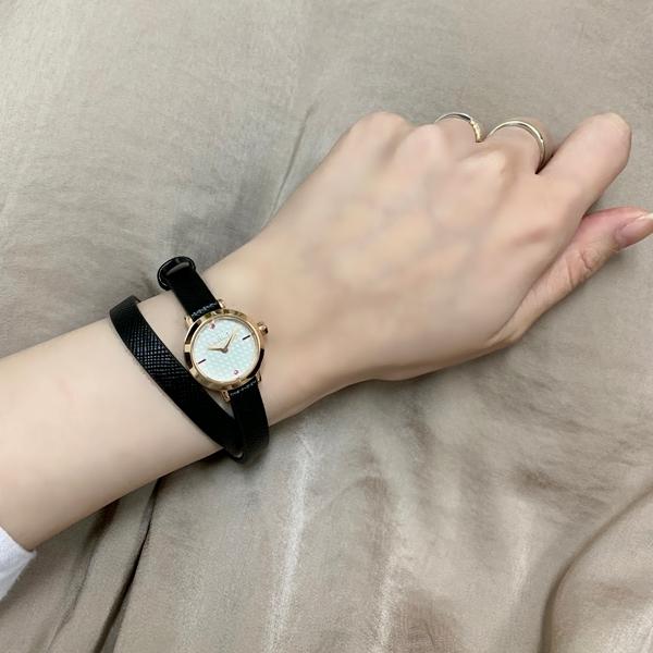 FURLA フルラ レディース VITTORIA 20mm ローズゴールドケース  