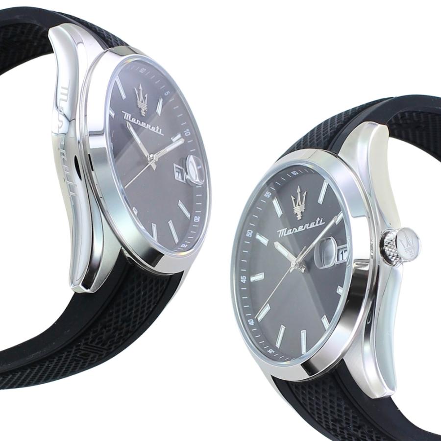 【美品】 MASERATI マセラティ 腕時計 デイト ラバーベルト メンズ 美品】 MASERATI マセラティ 腕時計 デイト ラバーベルト メンズ