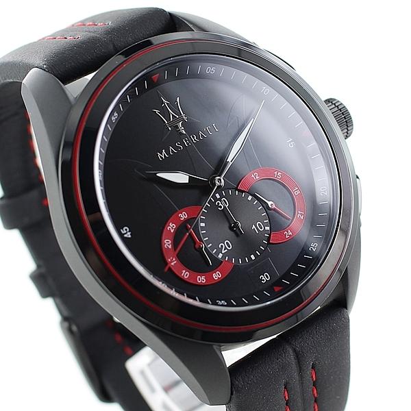 返品送料無料 メンズ 腕時計 30代 ギフト おしゃれ 男性 マセラティ 22 父の日 母の日 記念日 レザー ブラック カーブランド 腕時計