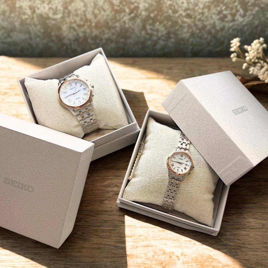 Dolce 正規品 SEIKO セイコー ペアウォッチ 結婚記念日 電波ソーラー