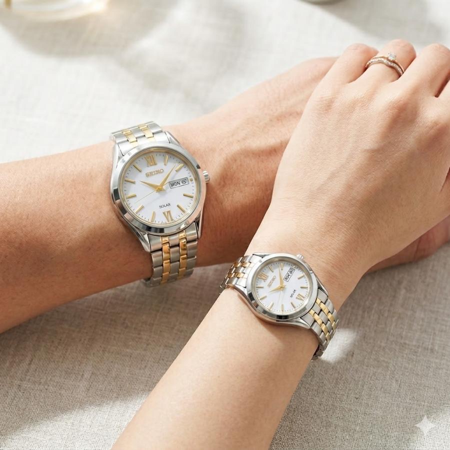 SEIKO（セイコー） ペアウォッチ ソーラー 電池交換不要 メンズ
