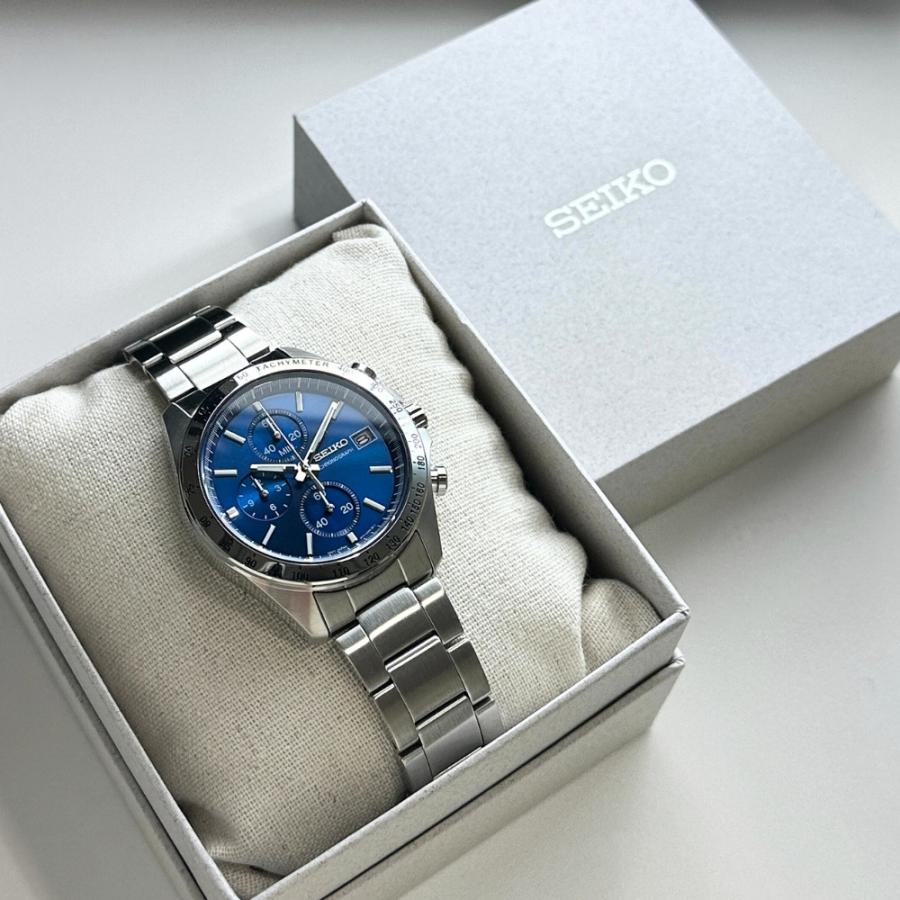 SEIKO SELECTION 国内正規品 セイコー 腕時計 手表 ブルー シルバー