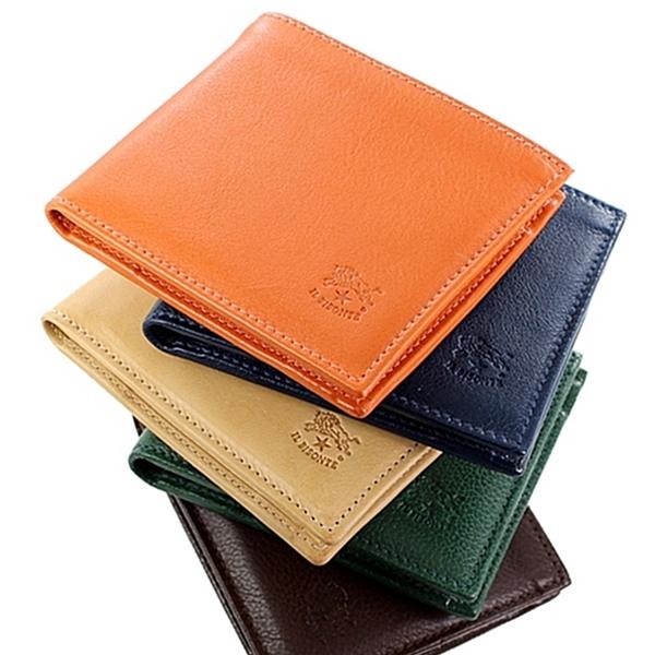 IL BISONTE（イルビゾンテ） 財布 二つ折り メンズ レディース 本革