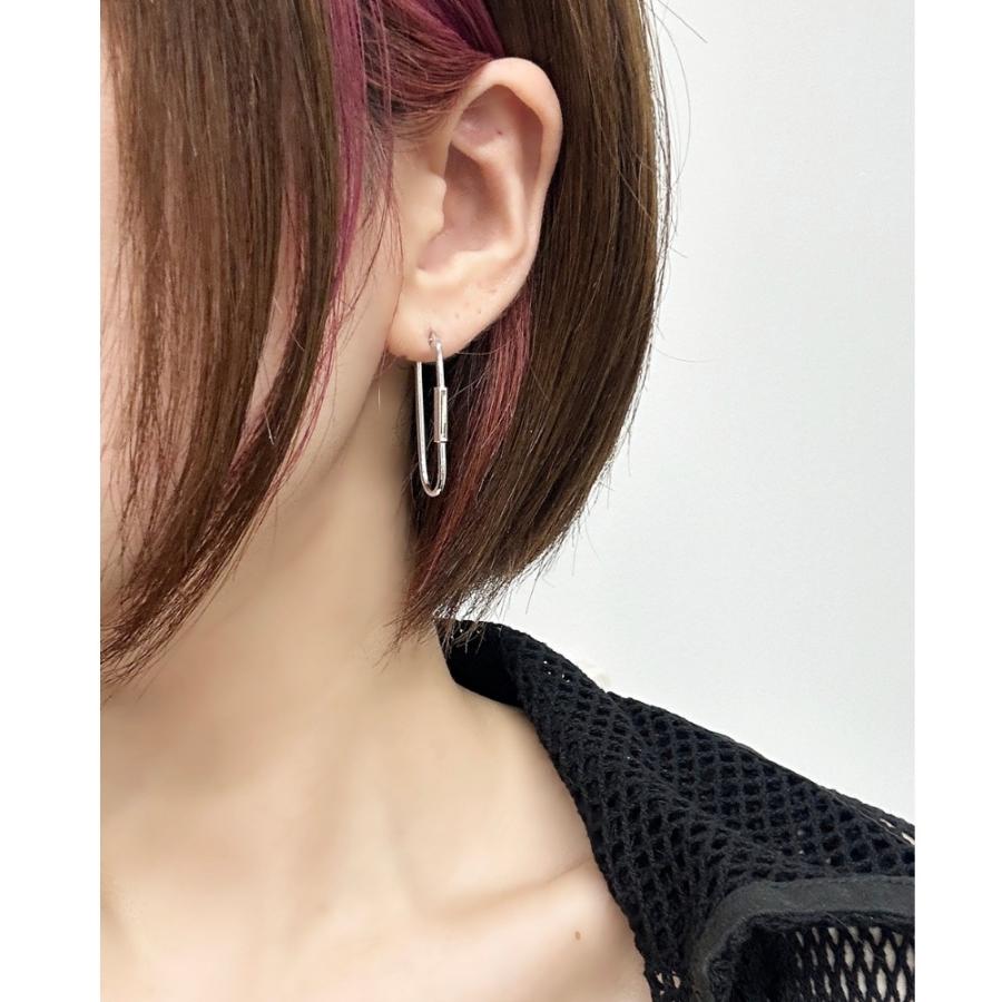 UNOAERRE（ウノアエレ） 正規品 ショッパー付き フープピアス K18